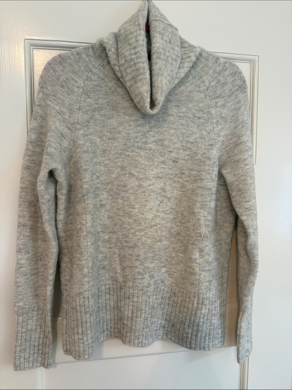 Aritzia Gray Turtleneck Sweater